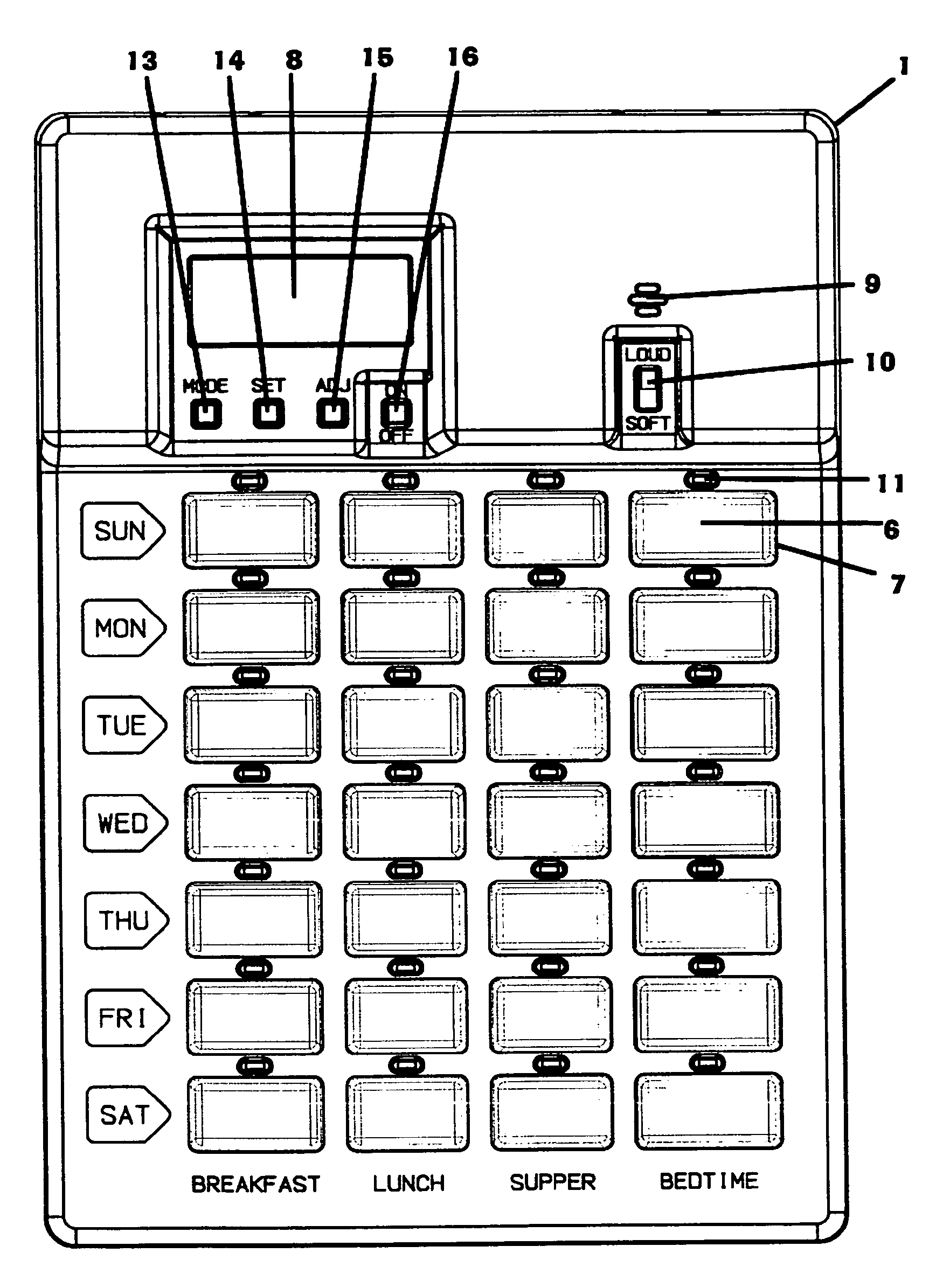 Blister pack medication reminder system and method