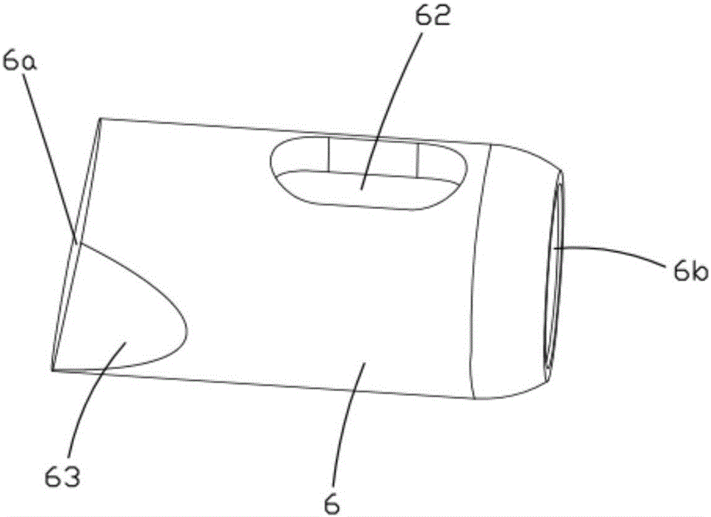 One-time stamping forming mold for ball pocket of holder