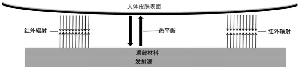 Wearable mid-infrared physiotherapy cushion capable of controlling mid-infrared radiation dose