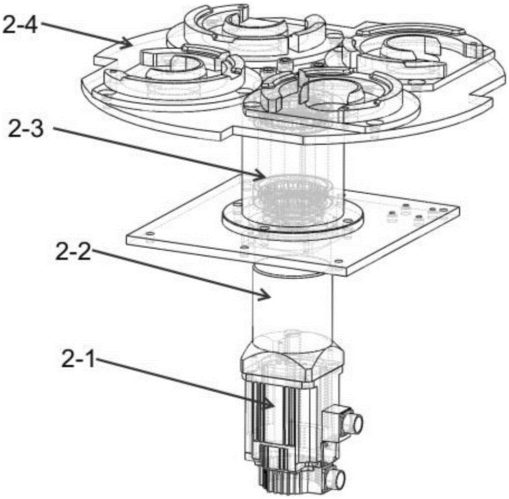 Automatic sorting, dyeing marking and discharging device