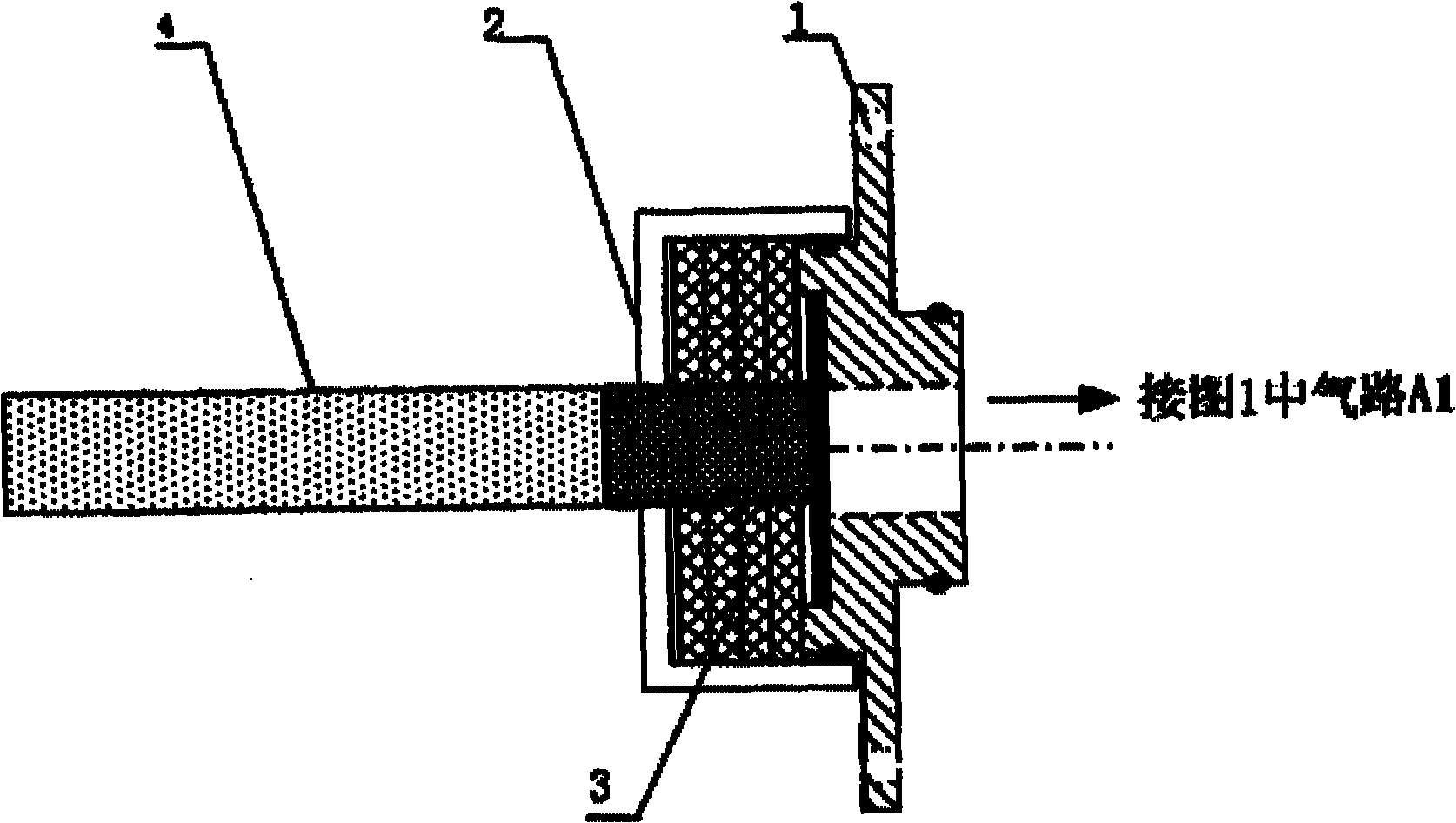 Cigarette smoke aerosol real-time testing system