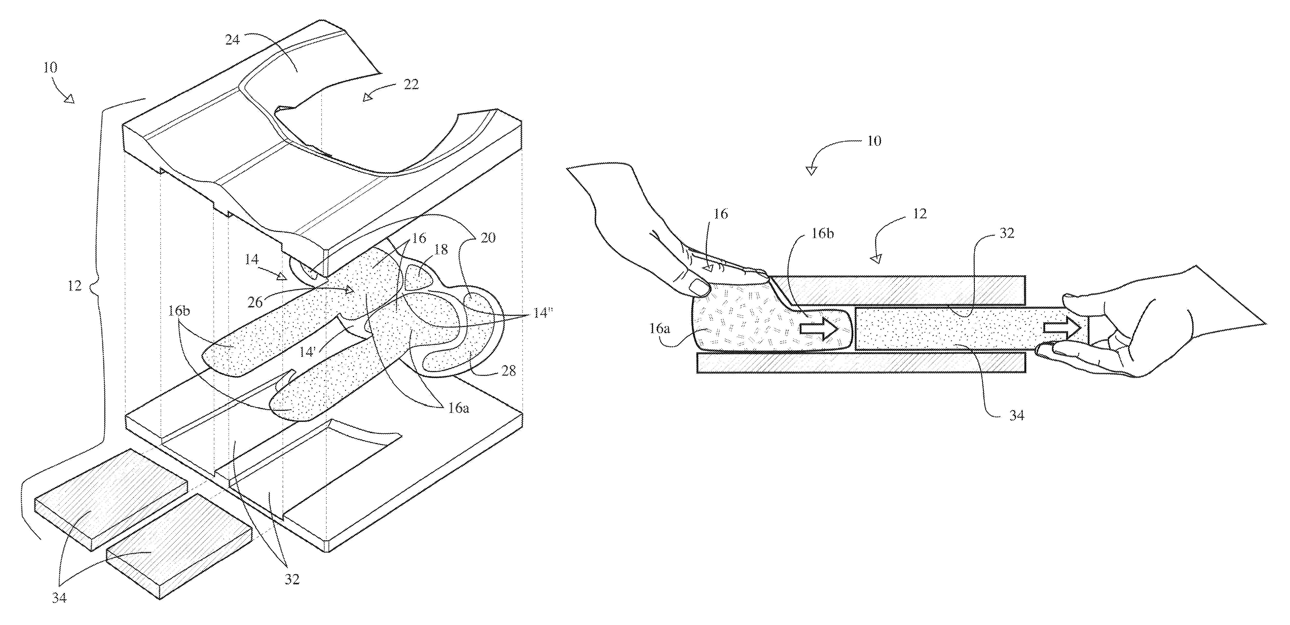 Wheelchair cushion with adjustable/multi-stiffness fluid