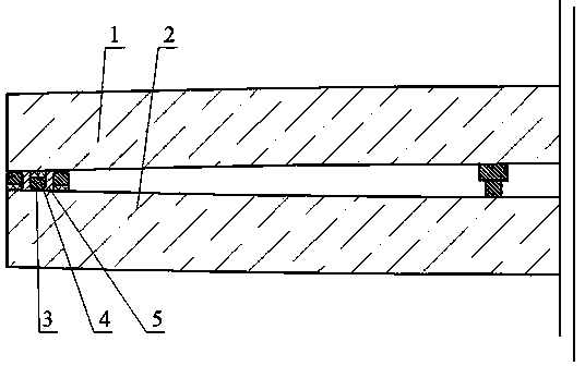 Convex toughened vacuum glass welded through metal solder by means of microwaves with edges being sealed by strip borders