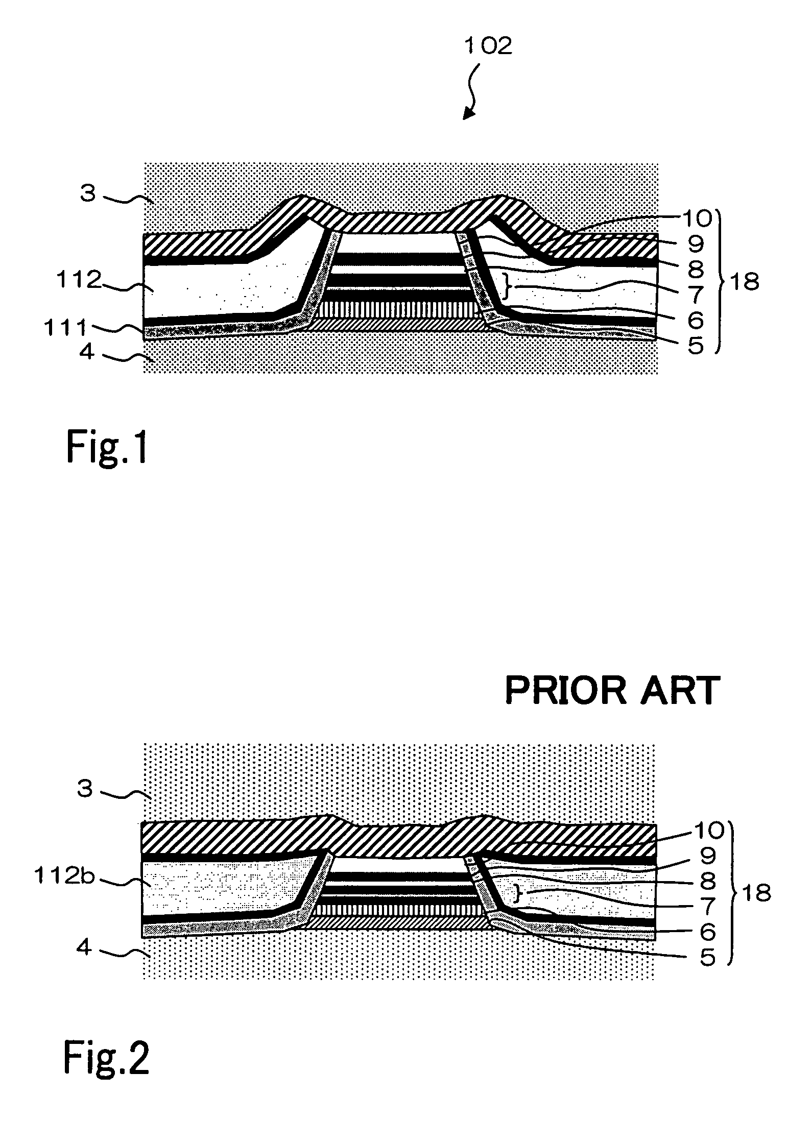 Magnetoresistive effect element having hard magnetic films in non-uniform cross-sectional shape