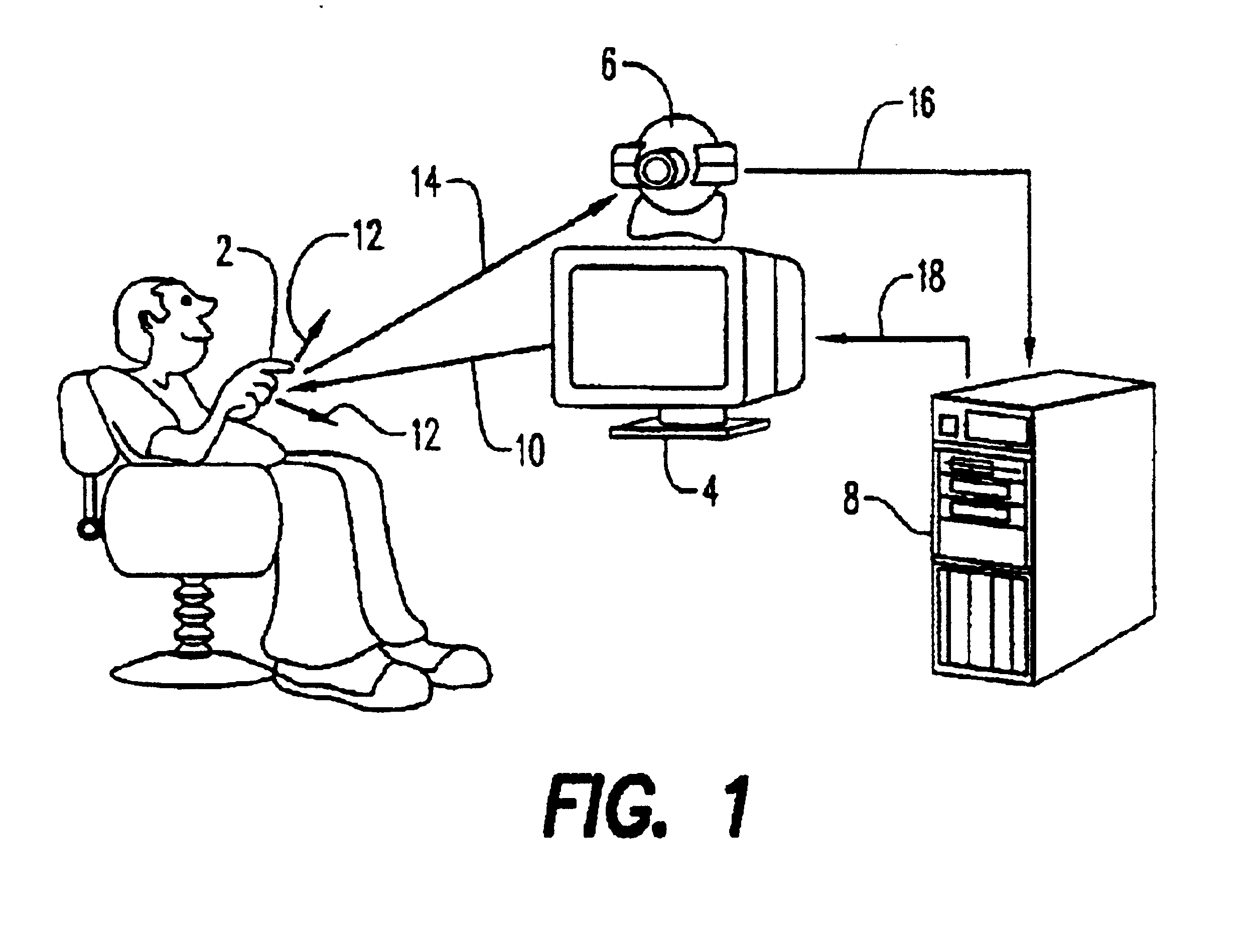 Method and system for range sensing of objects in proximity to a display