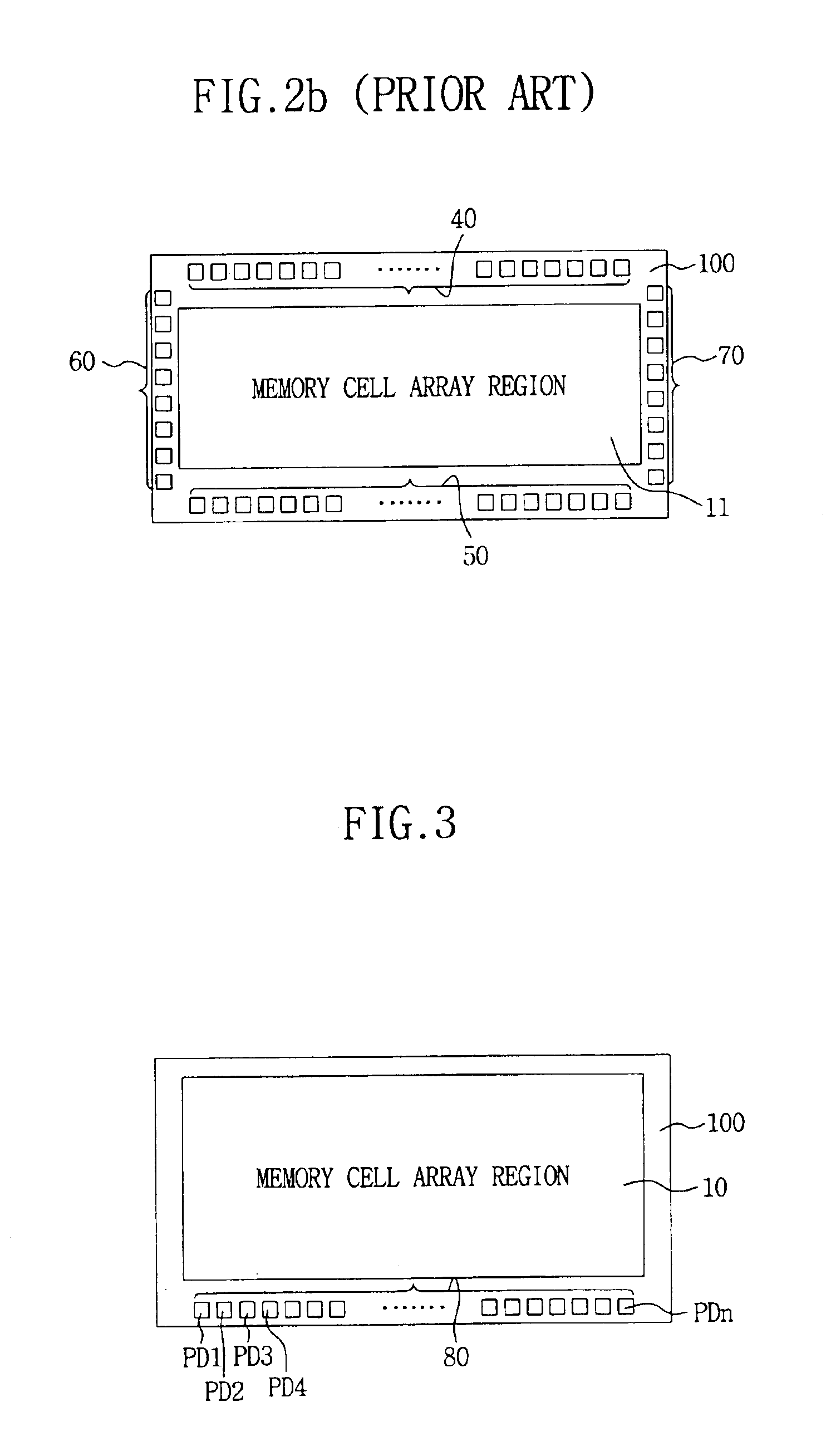 Semiconductor integrated circuit having pads layout for increasing signal integrity and reducing chip size