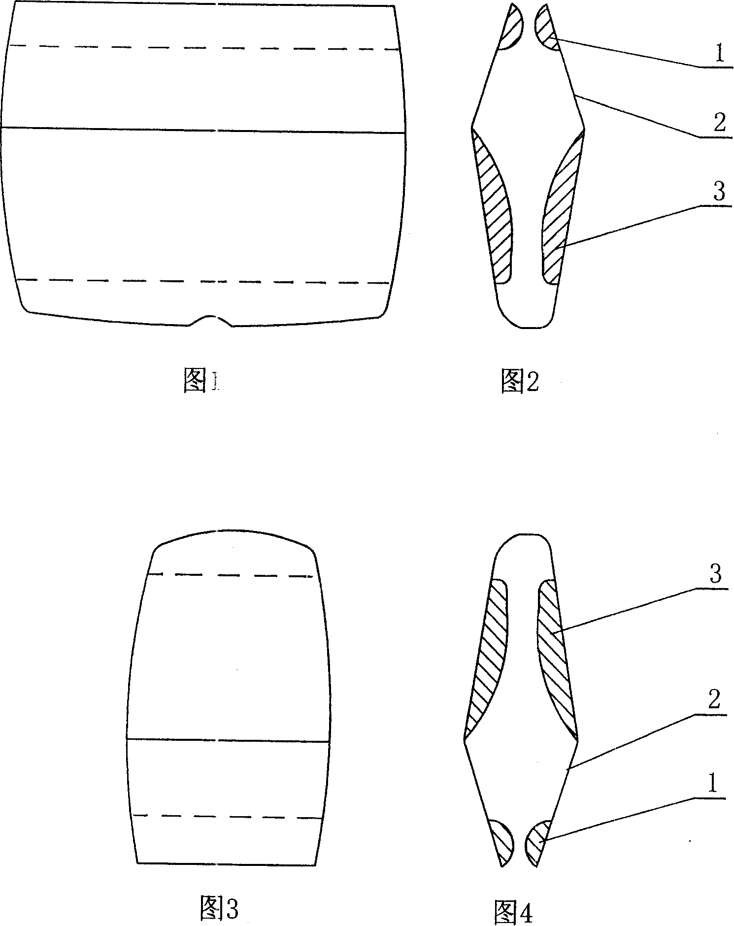 Teeth sheath for cracking melon seed