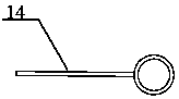 Ground surface insect separation device