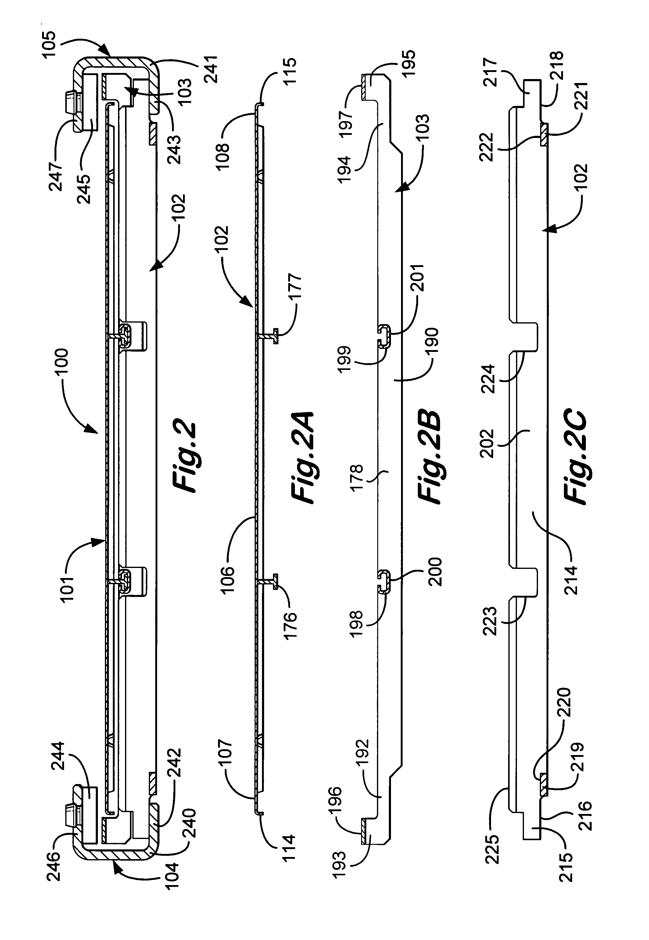 Centrally supported screen assembly