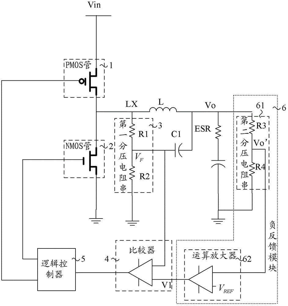 Delayed control transfer circuit and power supply system