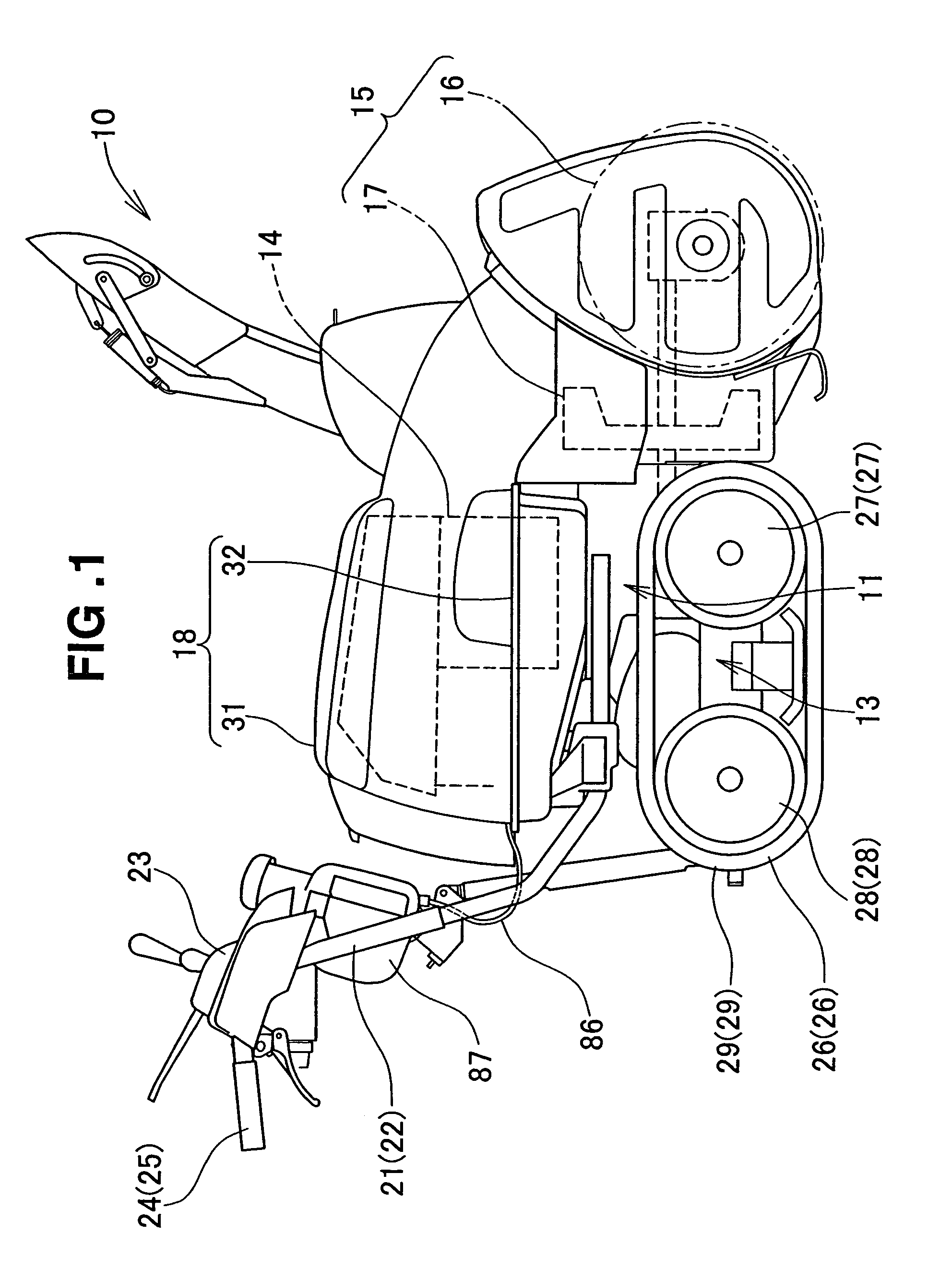 Walk-behind working machine