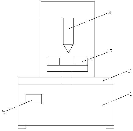 Numerically-controlled vertical drilling device