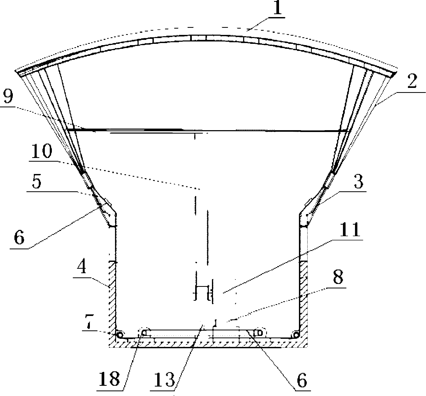 Automatically operating mechanism for parasol