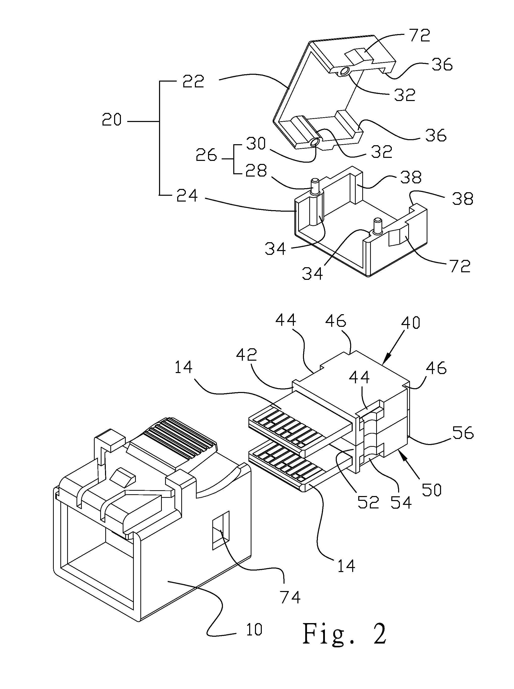 Mini serial attached SCSI high density connector