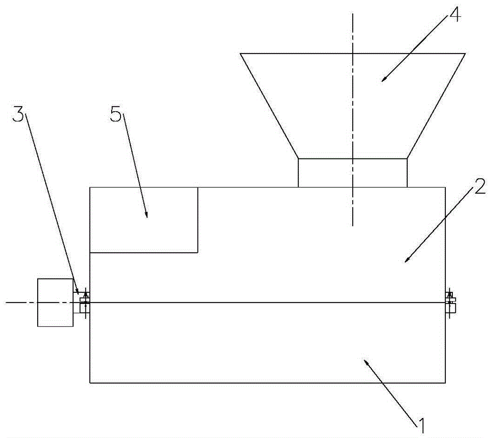 Tea leaf hammering and cutting device