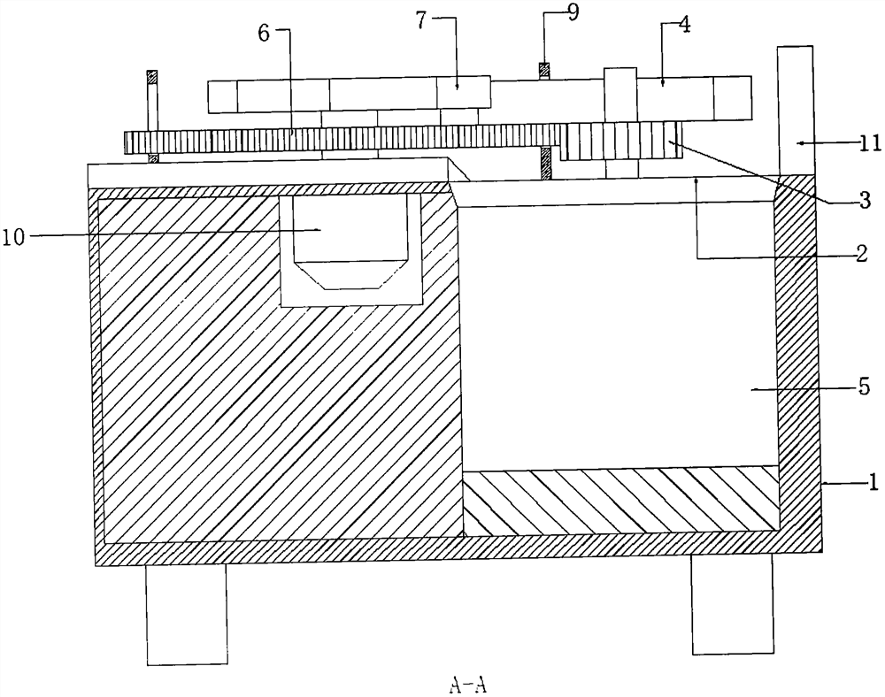 Ceramic processing equipment for sewage treatment in hour hand simulation waste residue collection