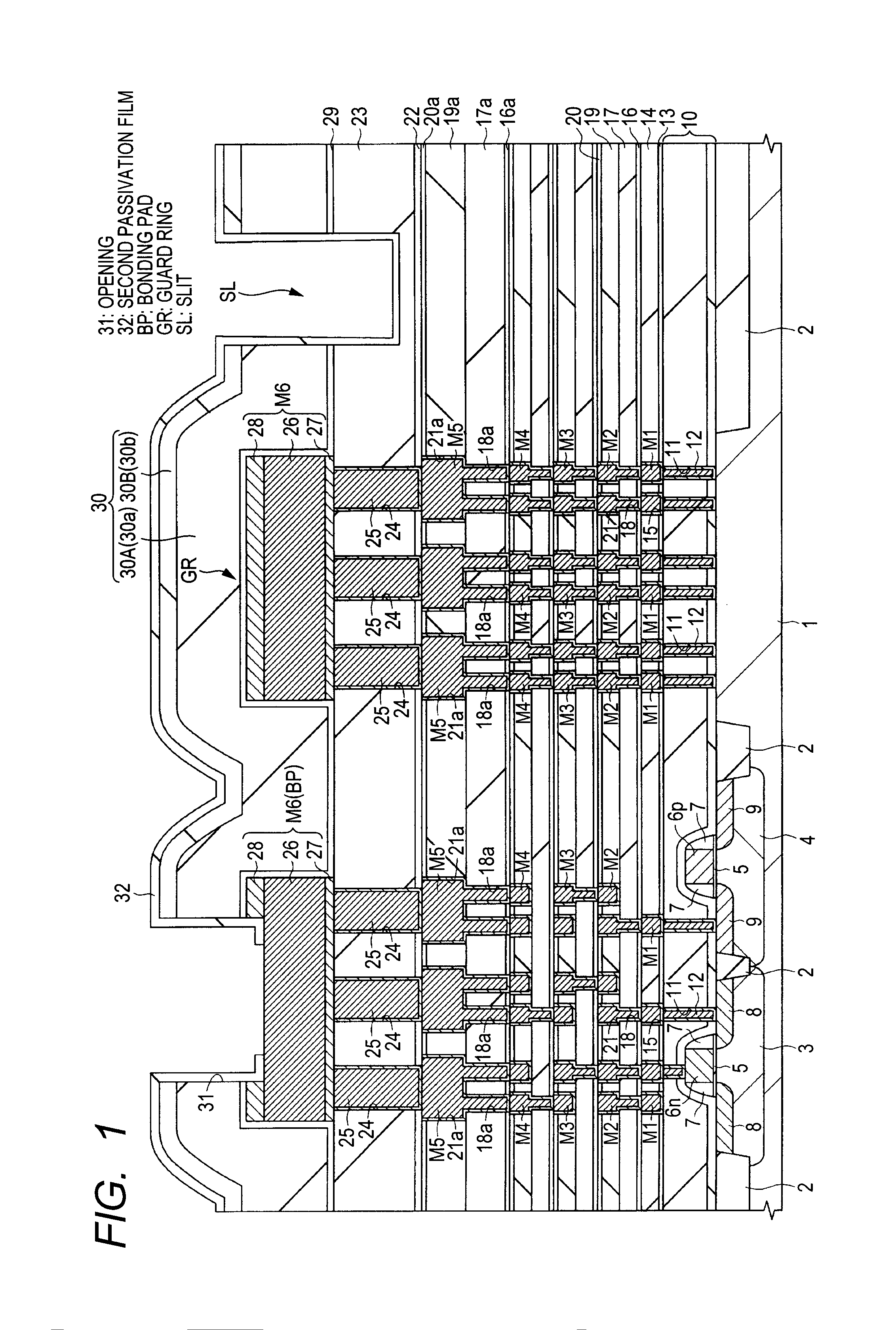 Semiconductor device, and manufacturing method of semiconductor device