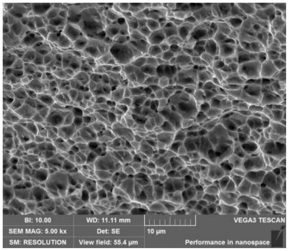 Low temperature and high toughness welding wire for X80 pipeline steel and preparation method thereof