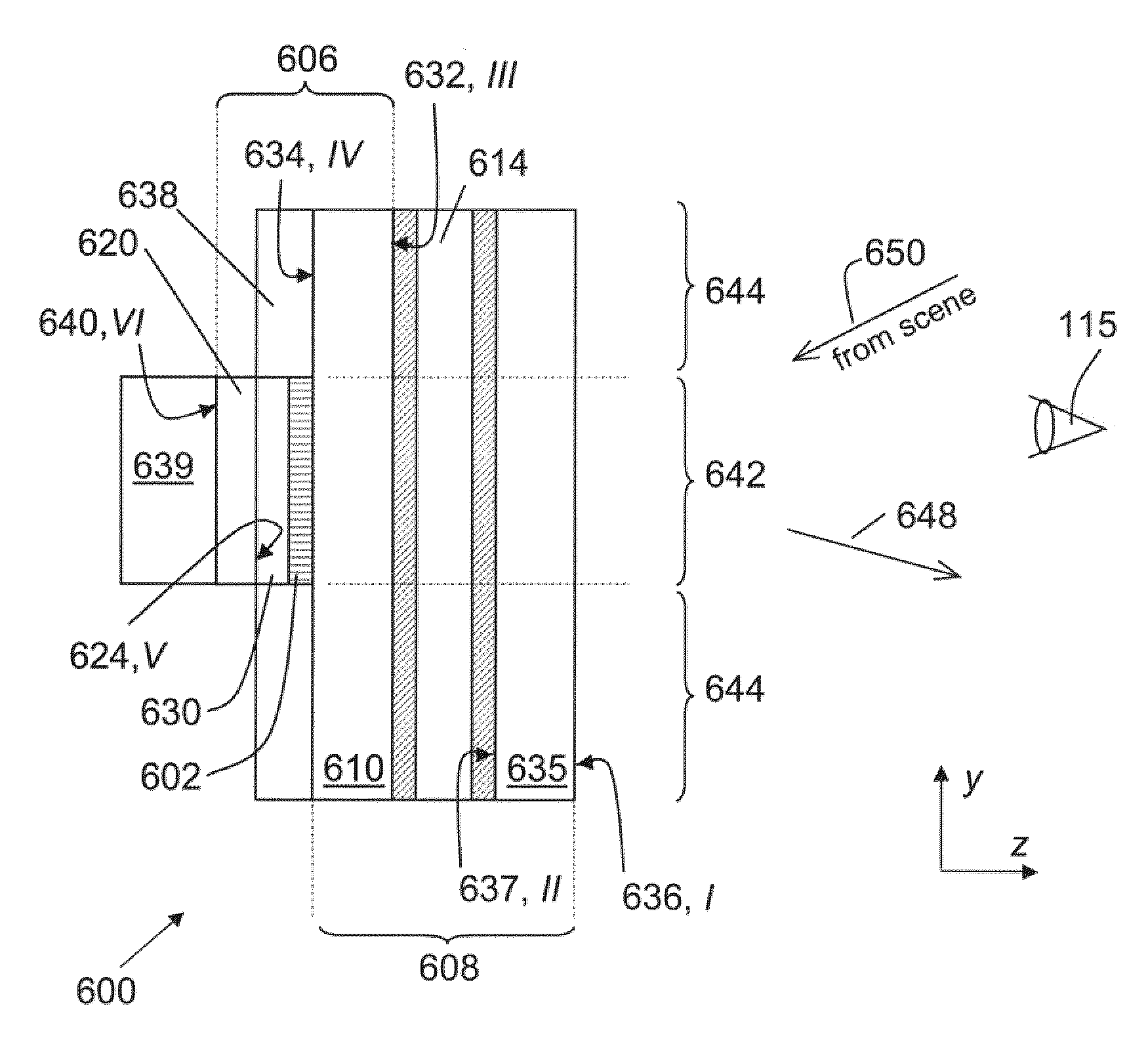 Rearview mirror assemblies with anisotropic polymer laminates