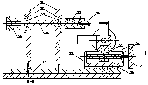 Stationary phase radio frequency cable shielding layer cutting device