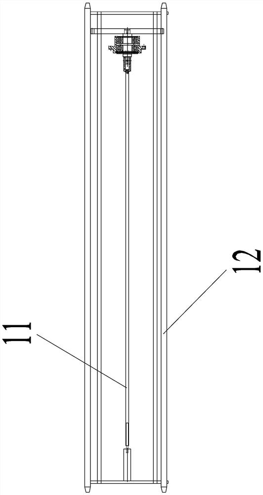 Pipeline transmission continuous vacuum coating production line structure and production method