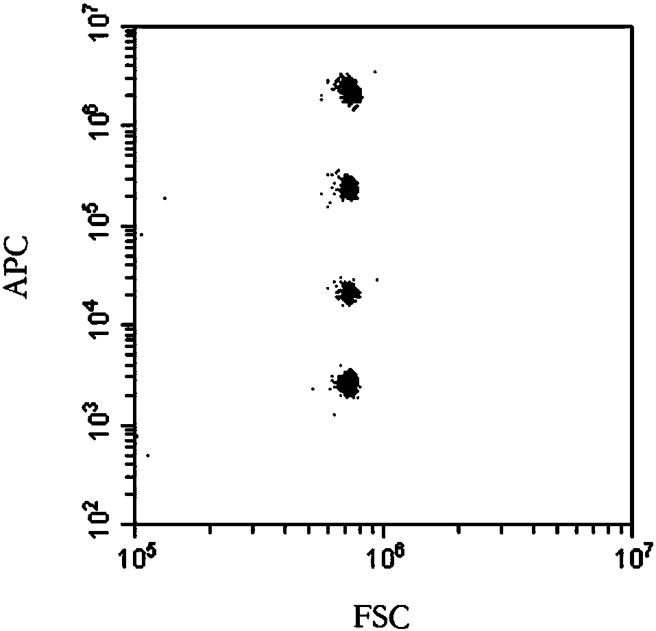 Fluorescent microspheres and preparation method and fluorescence coding method thereof