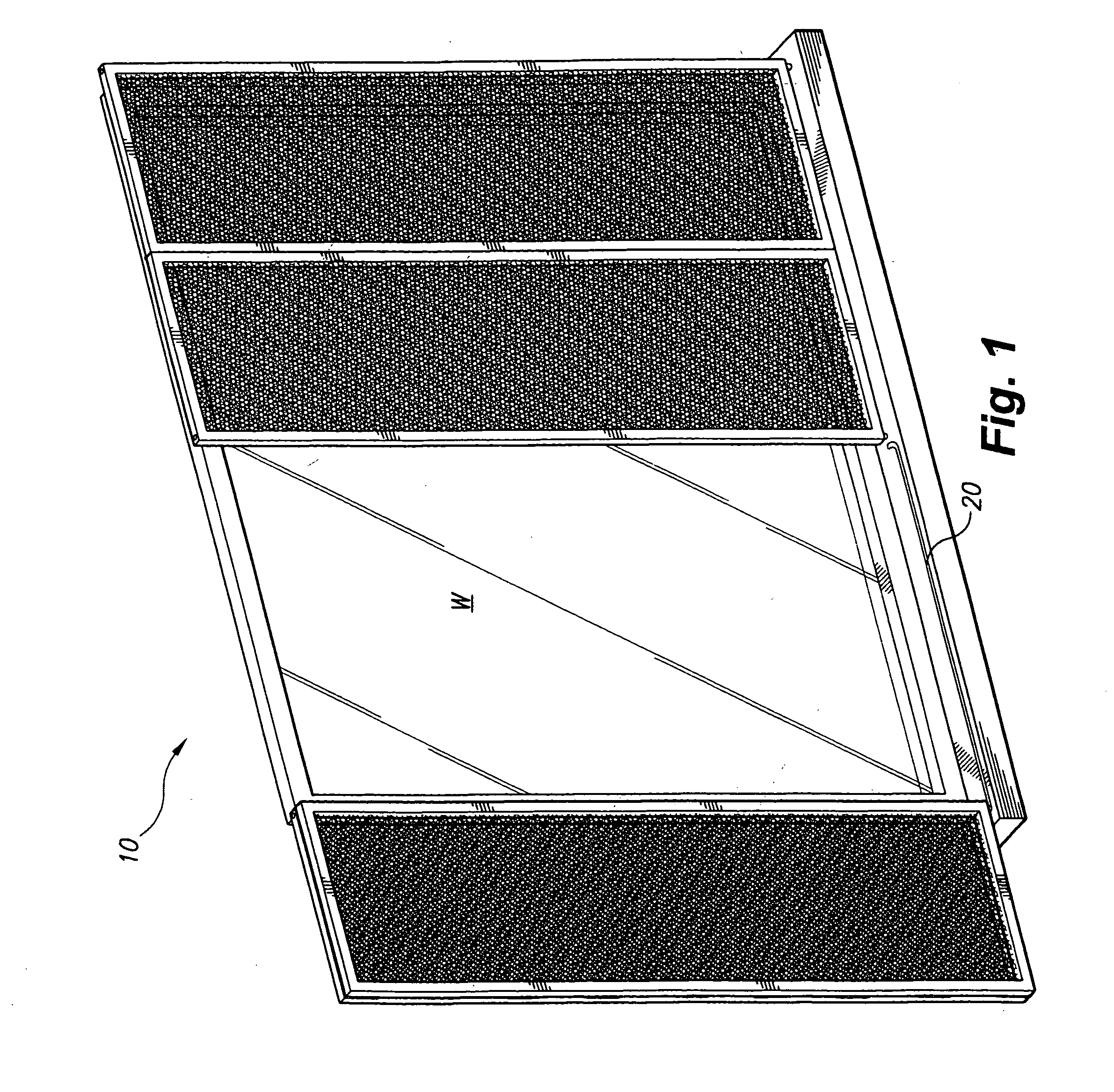 Perforated metal shutters