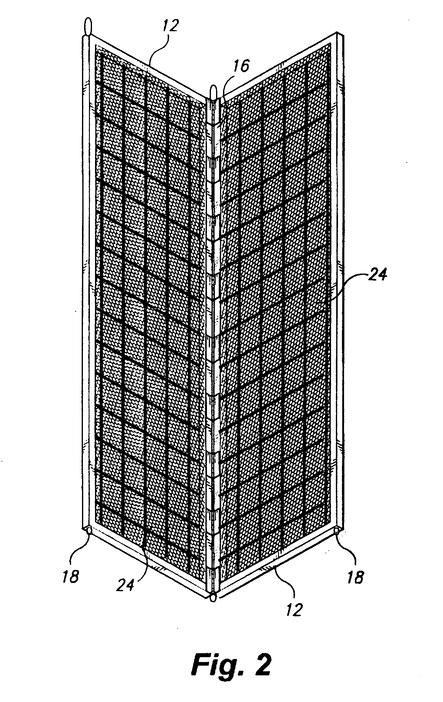 Perforated metal shutters