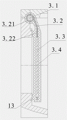 Rotary shut-off rubber disc check valve