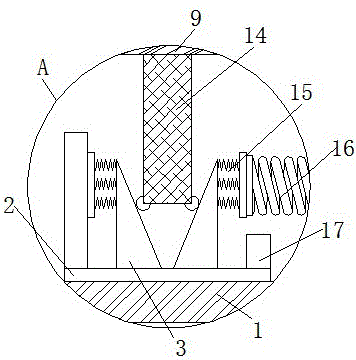 Copper strips transport cart capable of absorbing shock