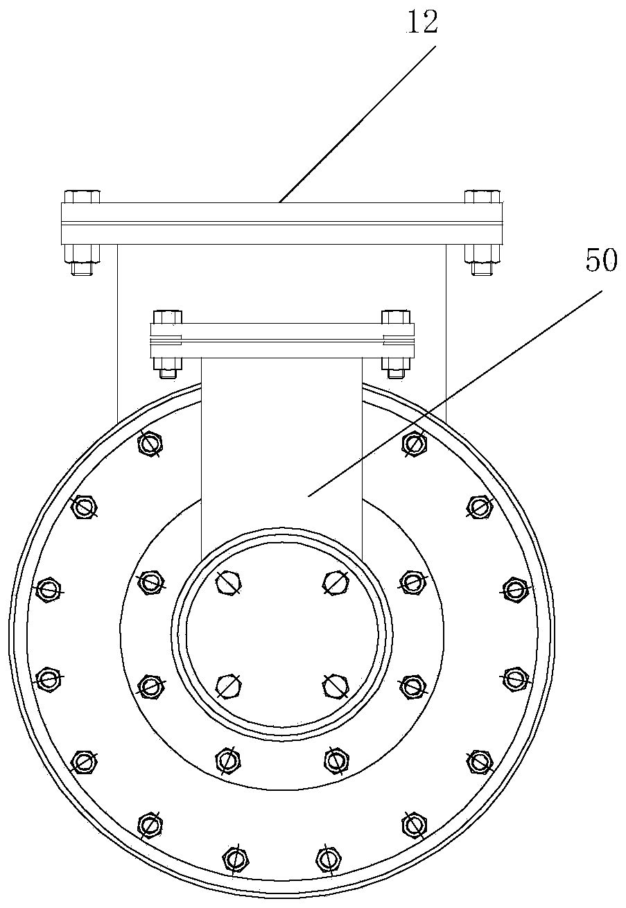 Oxygen-enriched and flameless gas burner and control method thereof