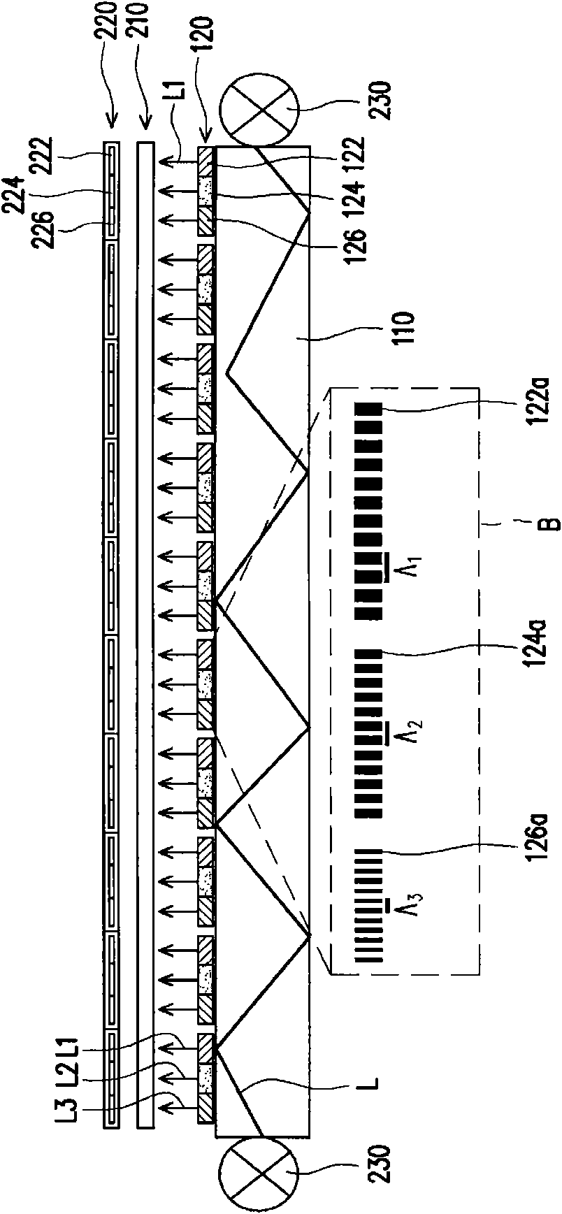 Color light guide plate and liquid crystal display device