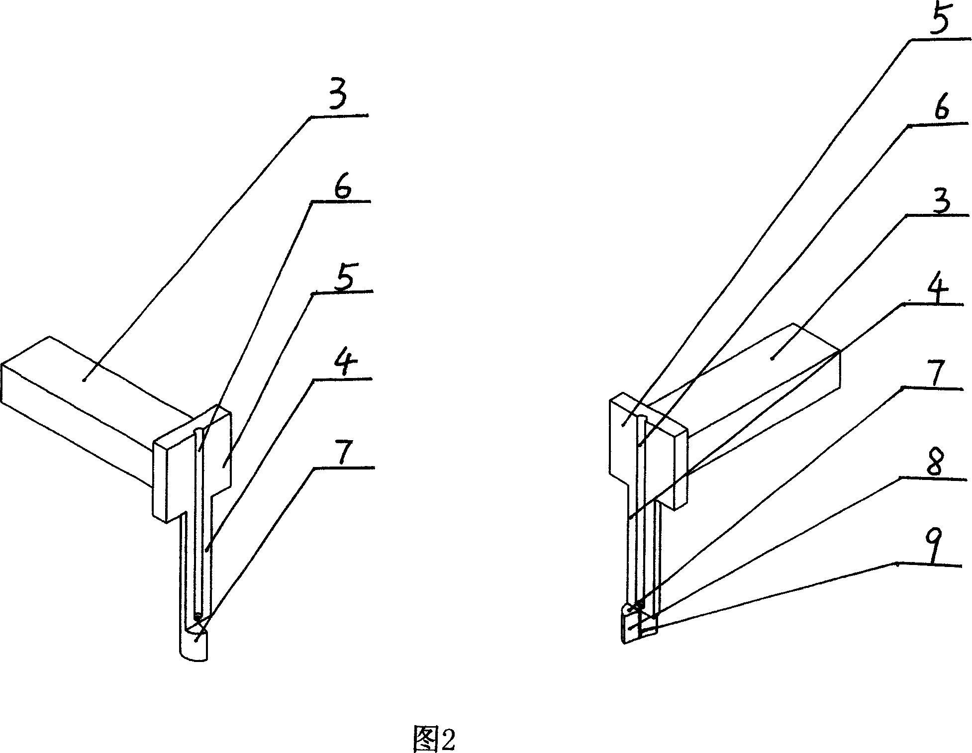 Stamping semi-module of forming die