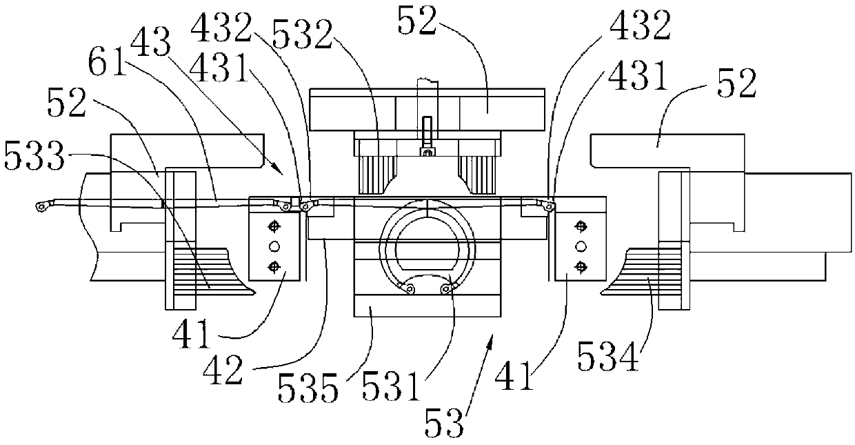 Machining technology and machining forming device of elastic collar