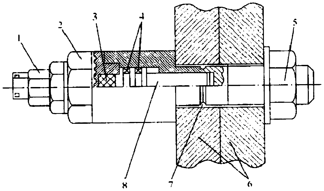 Non-pyrotechnic separation device based on explosive bolt