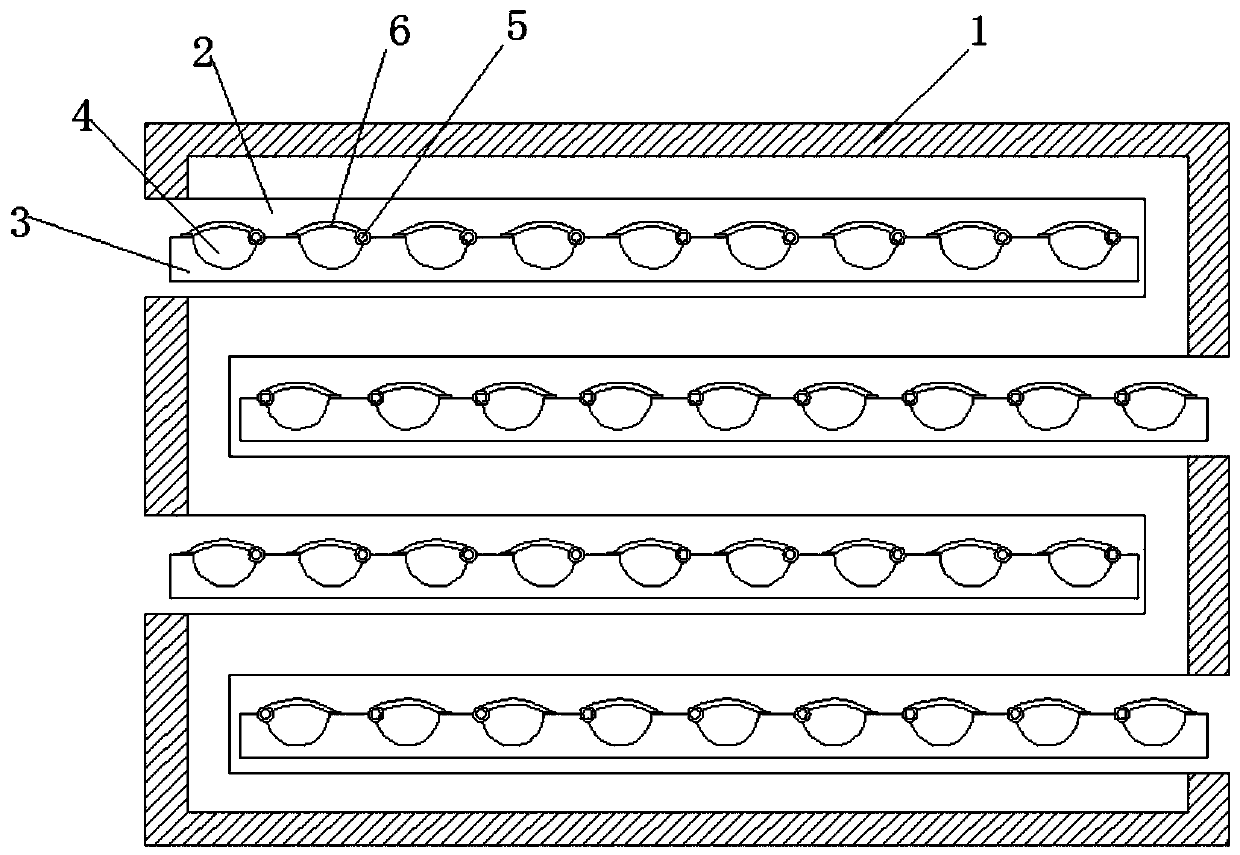 A communication optical cable arrangement