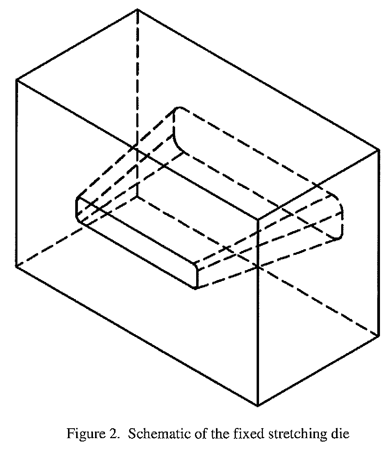 Method for the production of low density oriented polymer composite