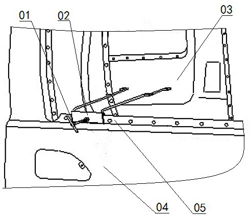 Electrophoretic painting device for car door