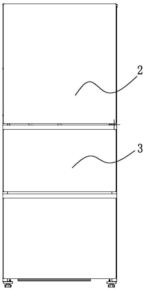 Refrigerator and roller component