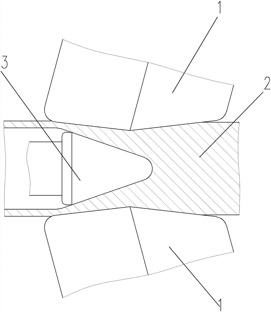 A four-roll cross-rolling piercing machine