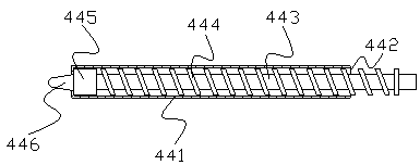 Secondary-heating energy-saving injection molding injection device