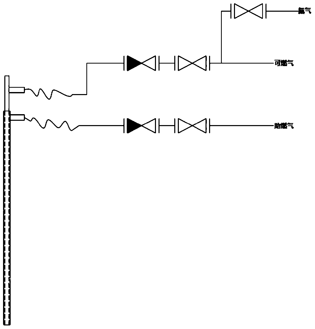 Redox gun and redox furnace with redox gun