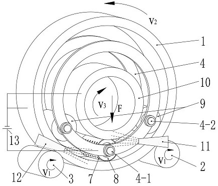 Electrolytic machining device for synchronously realizing microstructures on inner surface of barrel workpiece and outer surface of cylindrical workpiece