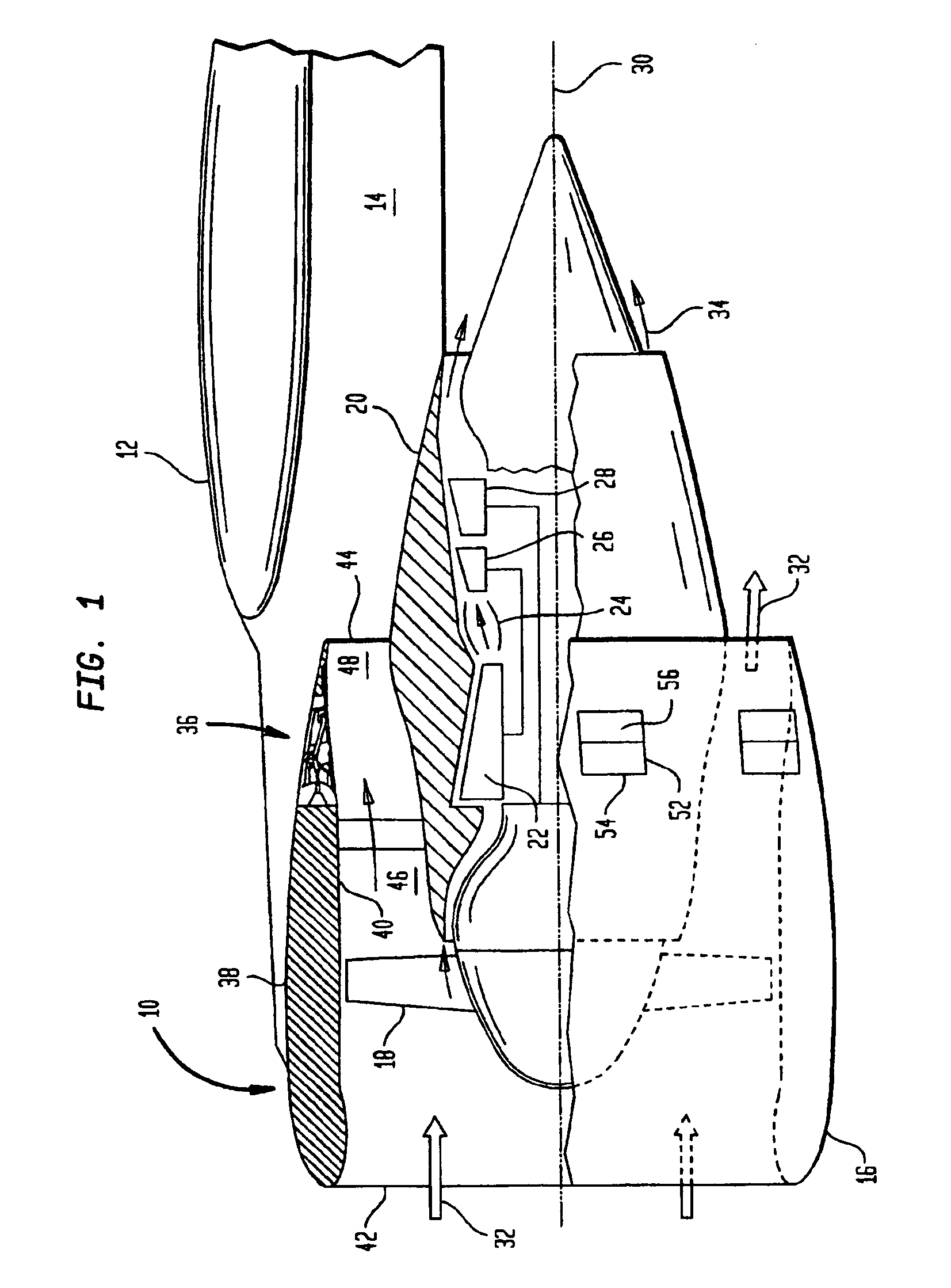 Self stowing thrust reverser