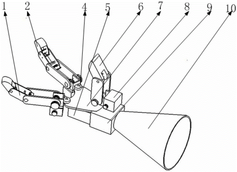 Multi-degree-of-freedom mechanical arm based on steel wire transmission