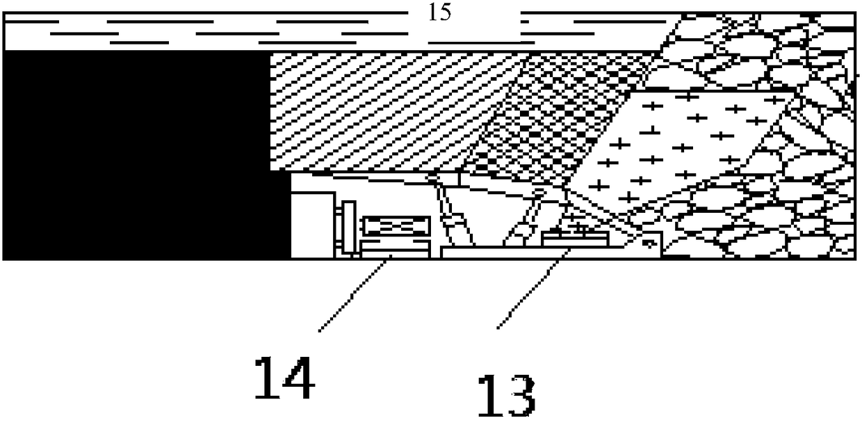 Equipment arranging system for three-soft coal bed stope face