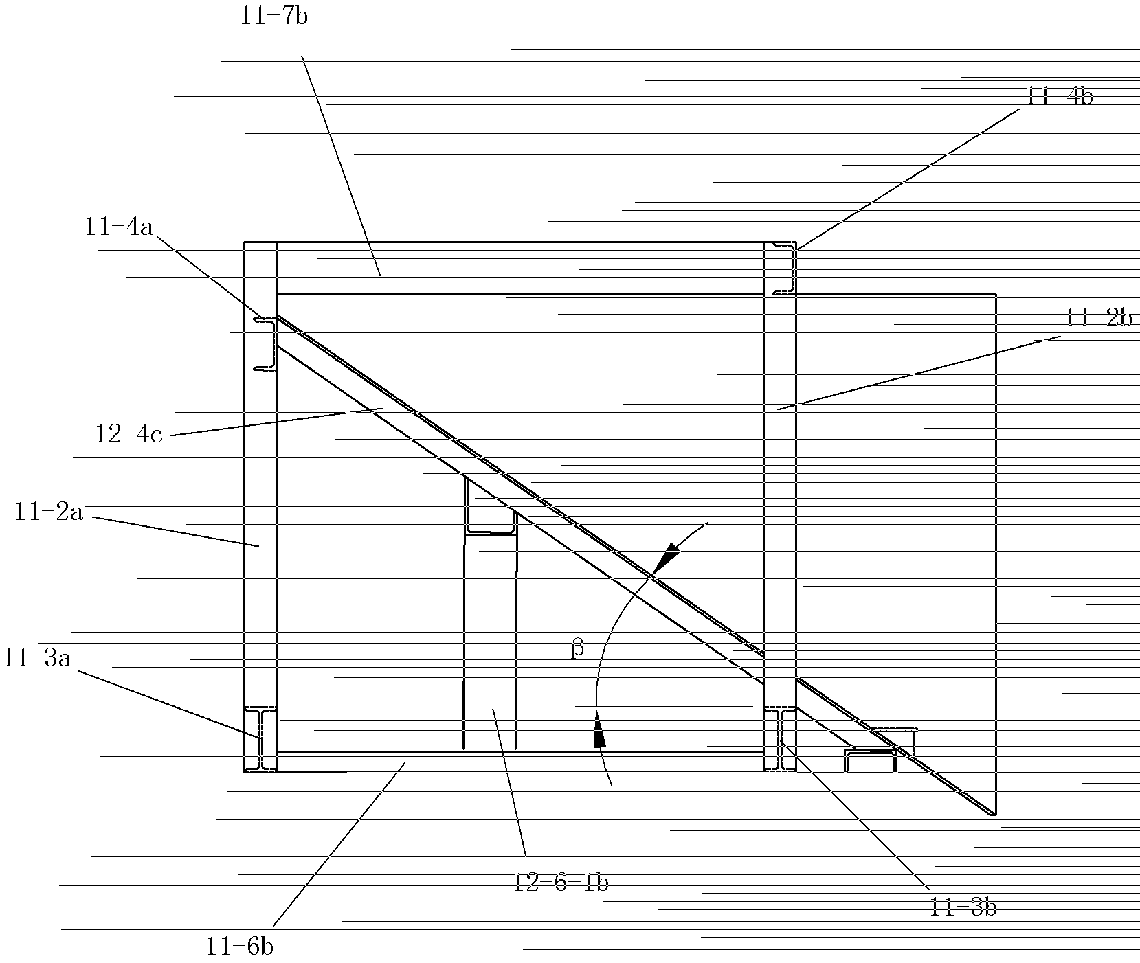 Material guiding device, cupola furnace body, and cupola furnace body provided with material guiding device