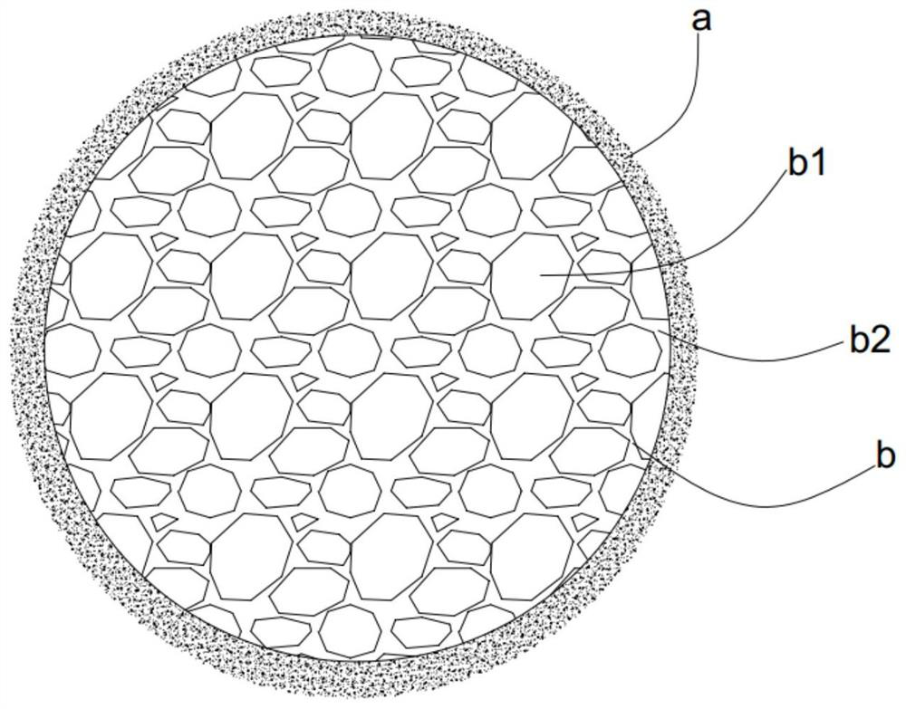 Carrier for loading precipitates, preparation method of carrier and method for loading flocculent precipitates