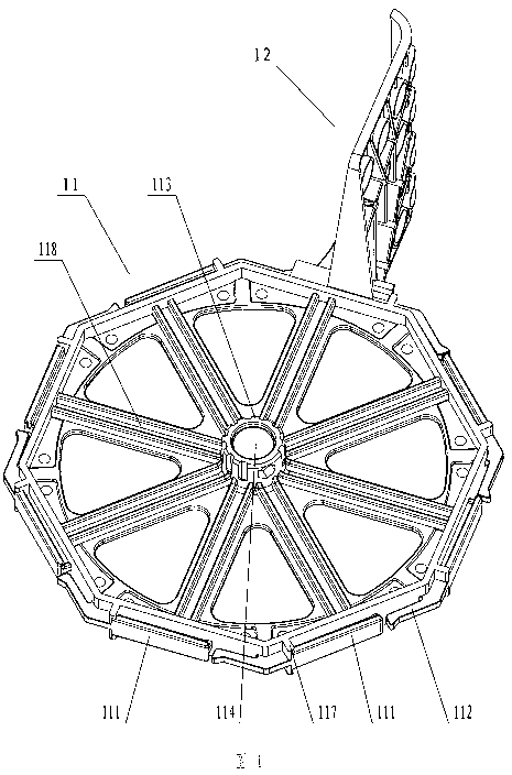 Waterwheel-type aerator