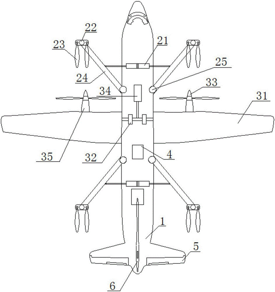 Tiltable hybrid rotor-wing aircraft